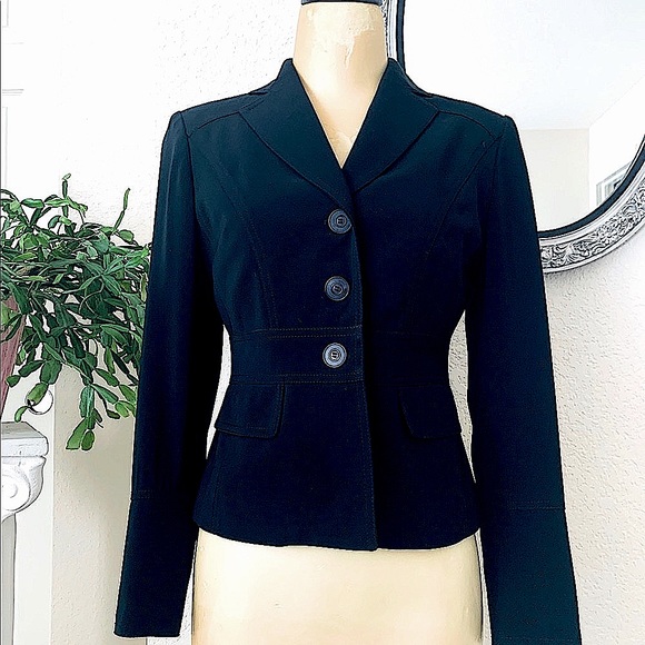 🖤 Jones NY black button up blazer - 2P - Picture 2 of 11